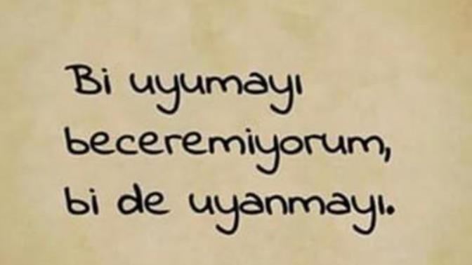 Uyumayanlar burda mı?