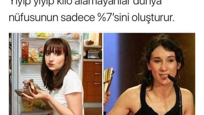 Yiyip yiyip kilo almayan var mı😂?